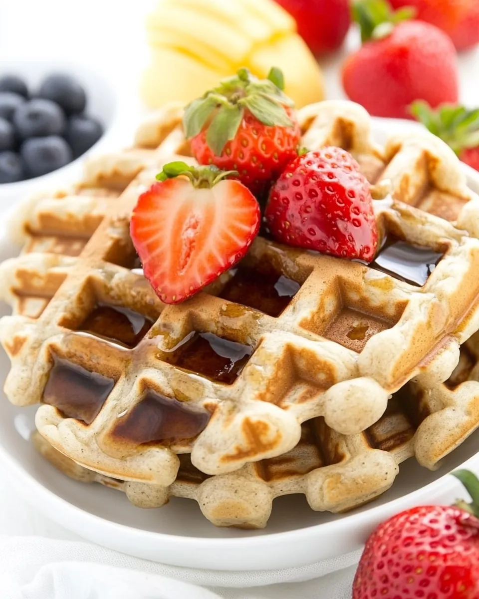 Strawberry Waffles