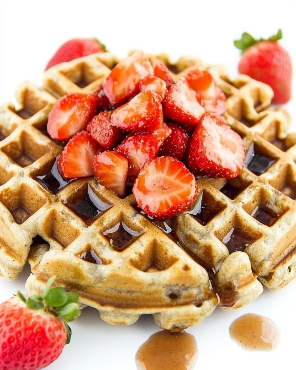 Strawberry Waffles