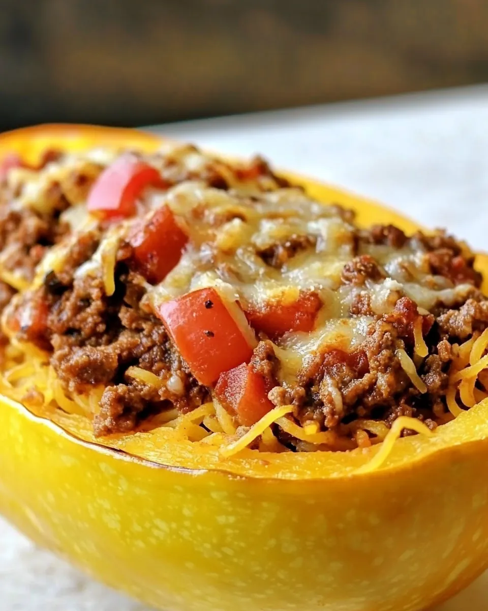 Stuffed Spaghetti Squash