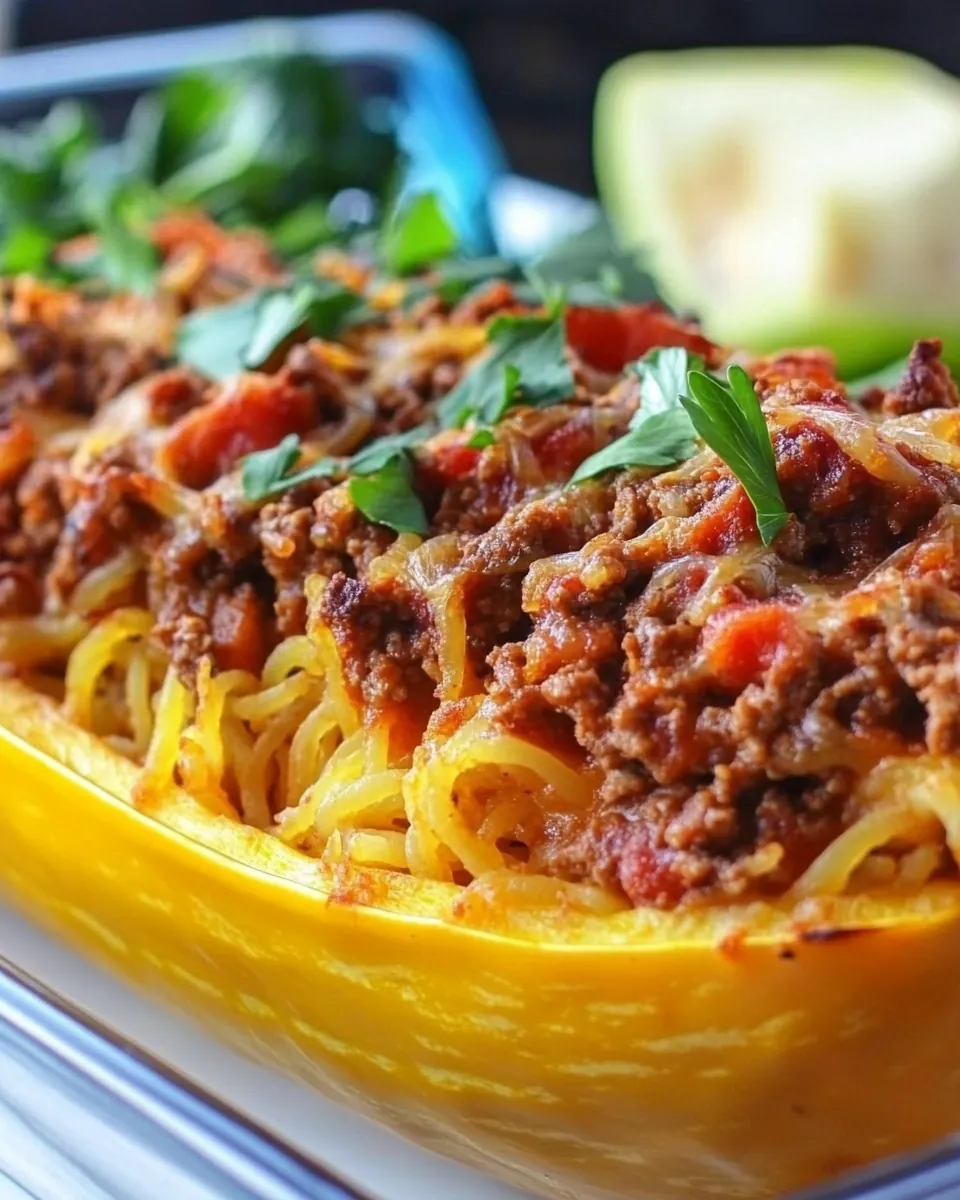 Stuffed Spaghetti Squash