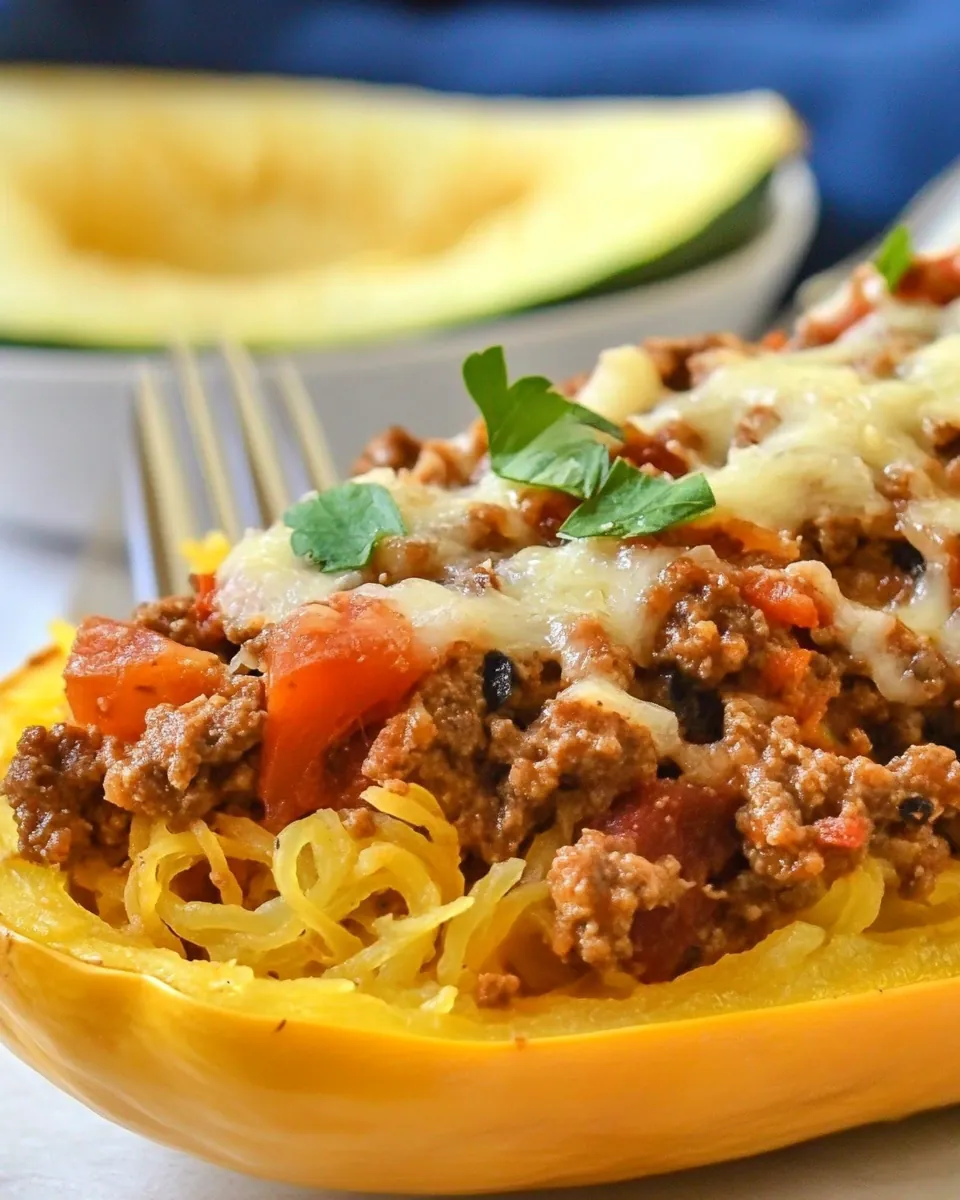 Stuffed Spaghetti Squash