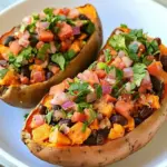 Stuffed Sweet Potatoes Southwestern Style