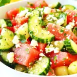 Summer Watermelon Feta Salad