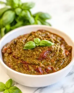 Sun Dried Tomato Basil Pesto