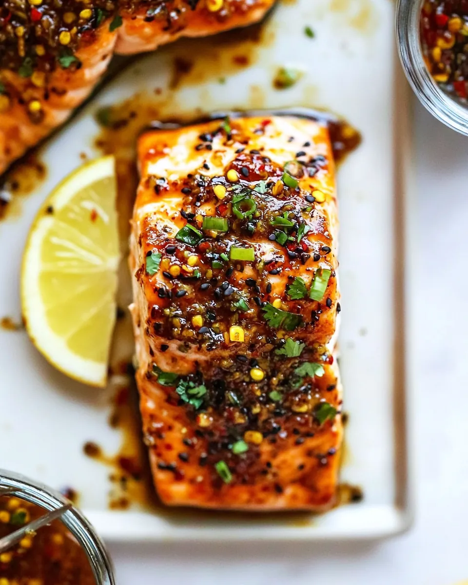 Sweet Chili Salmon