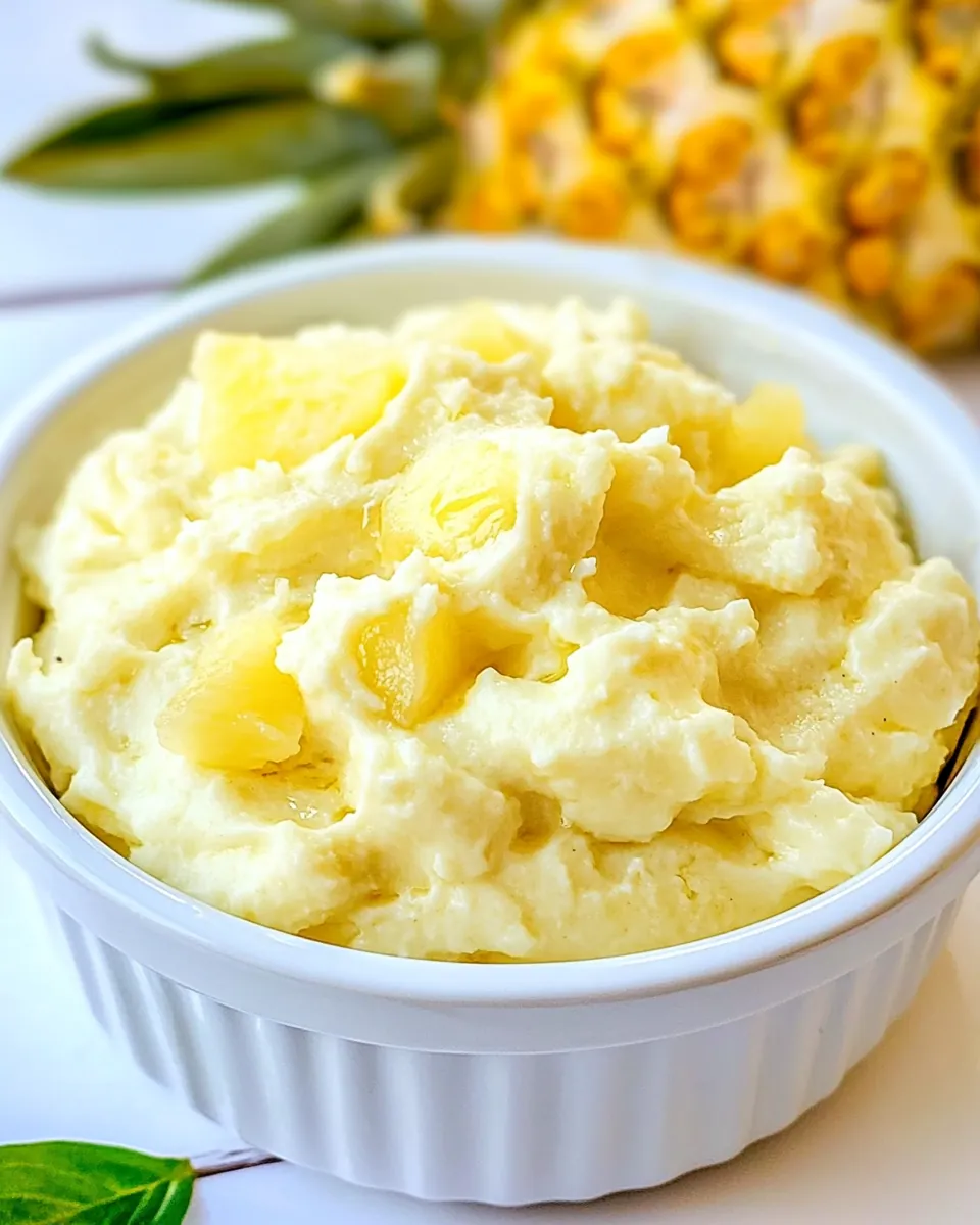 Sweet Pineapple Cream Cheese Dip