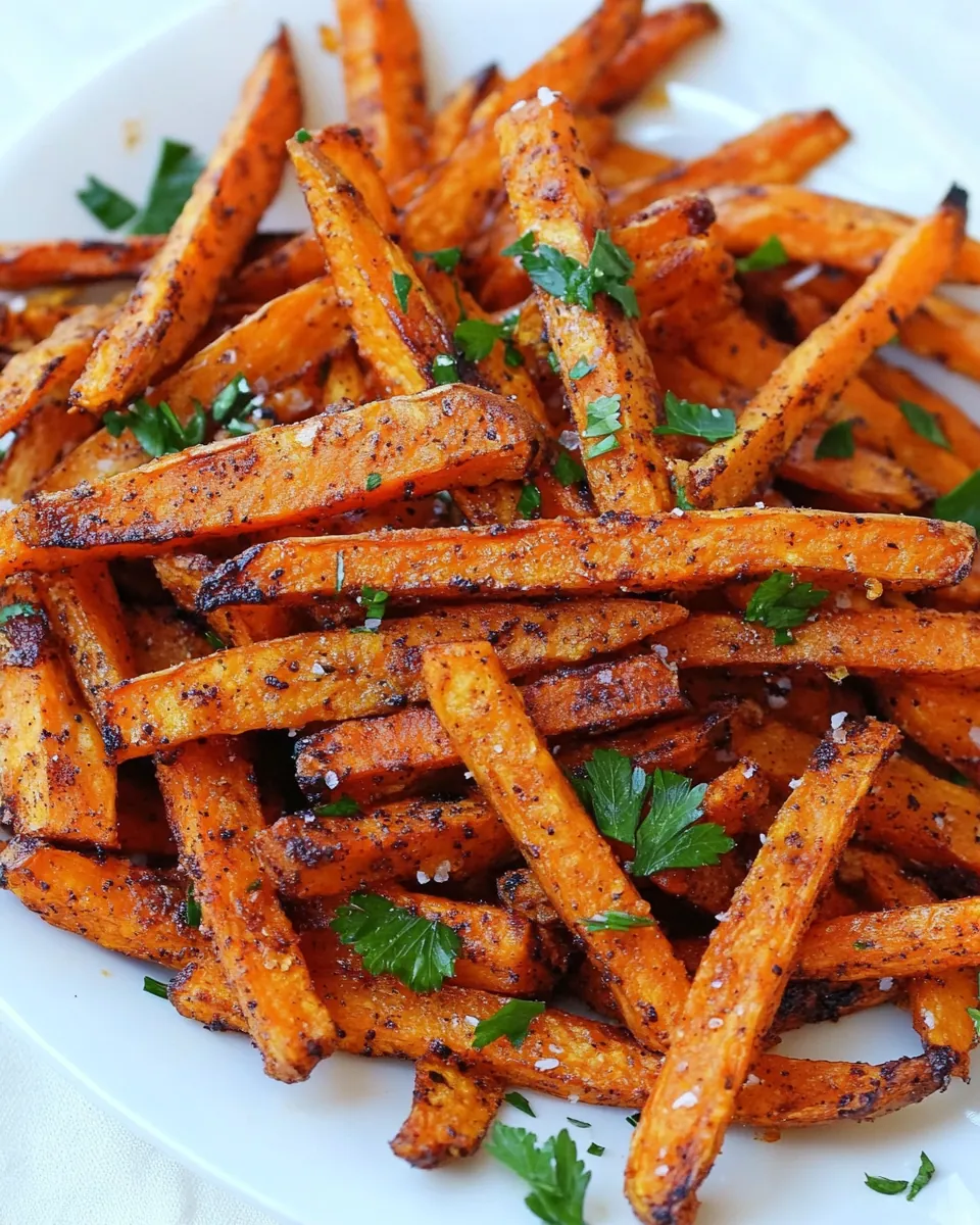 Sweet and Spicy Sweet Potato Fries