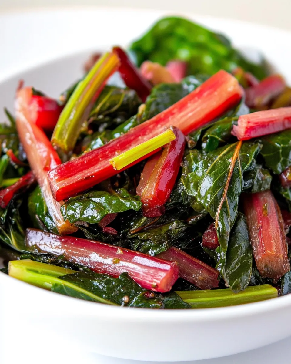 Swiss Chard Simple Sautè