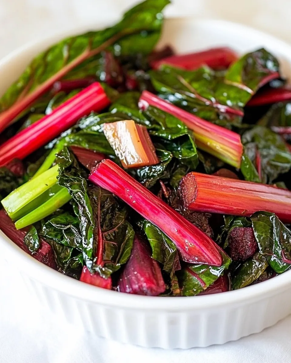 Swiss Chard Simple Sautè