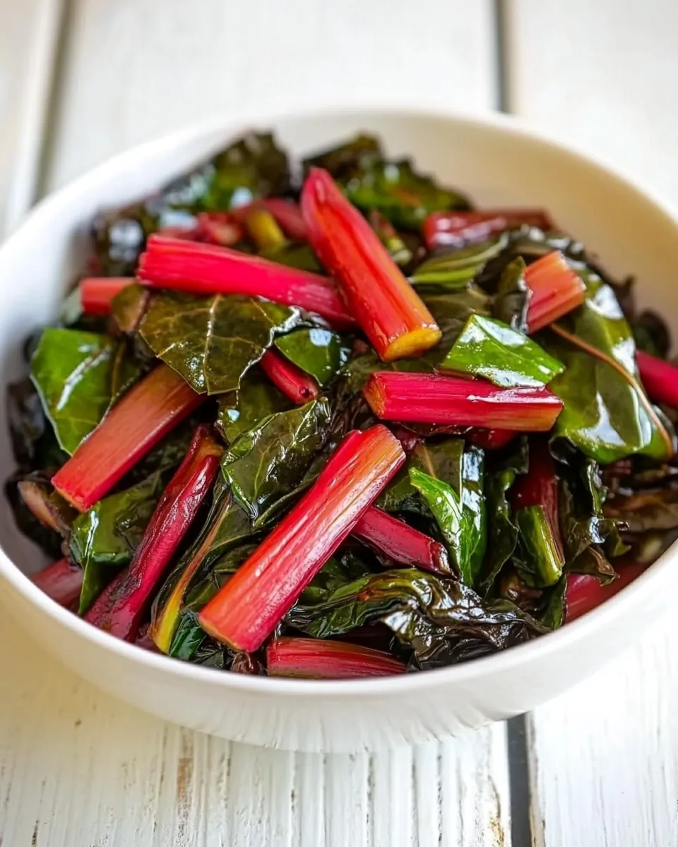 Swiss Chard Simple Sautè