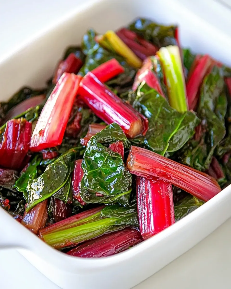 Swiss Chard Simple Sautè