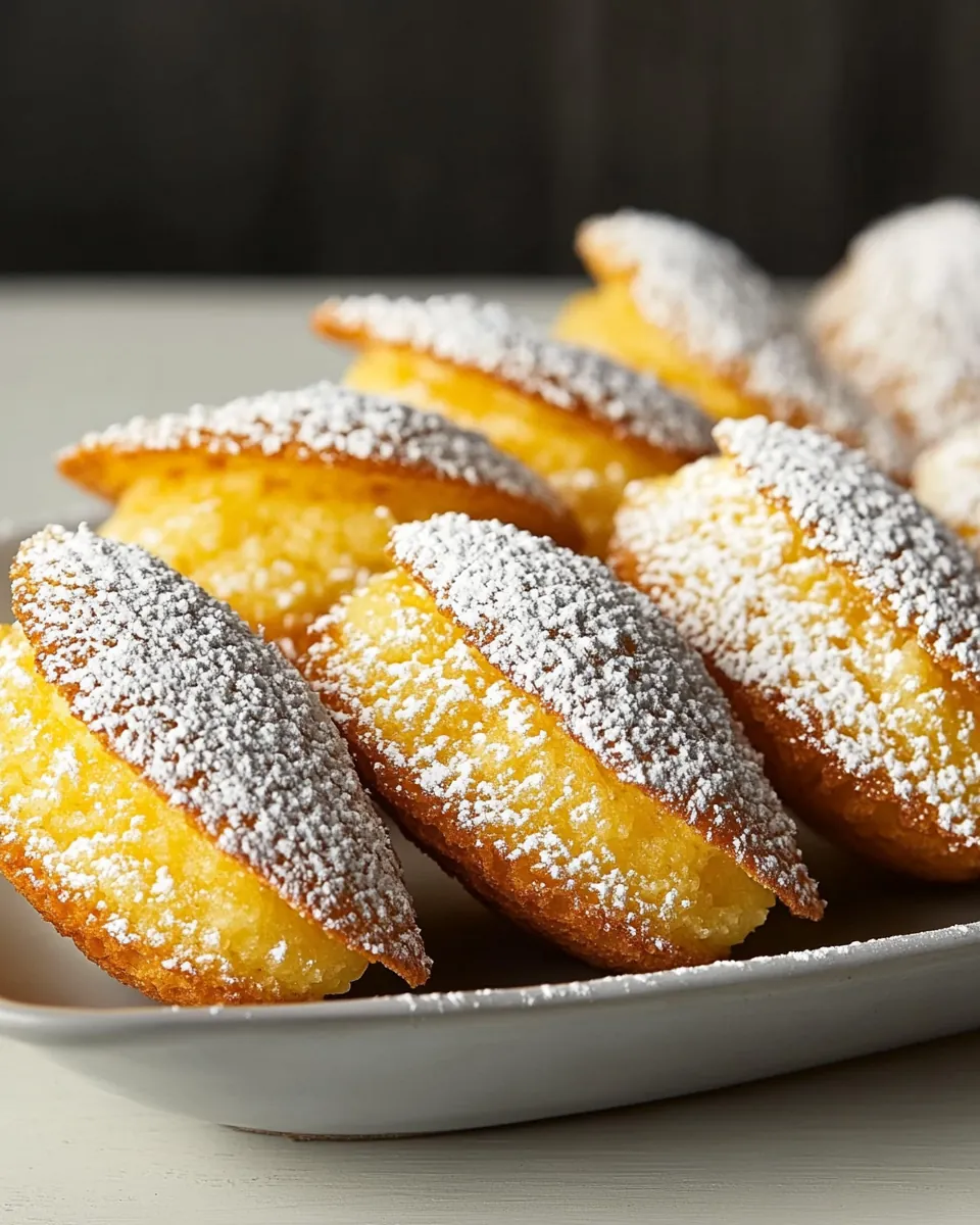Tangerine Madeleines