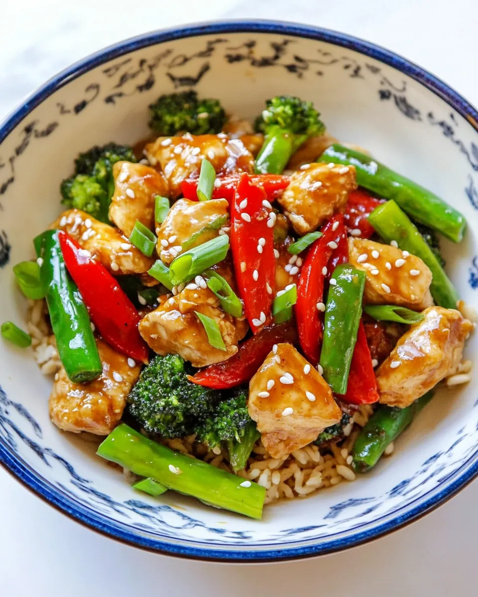 Teriyaki Chicken Stir Fry