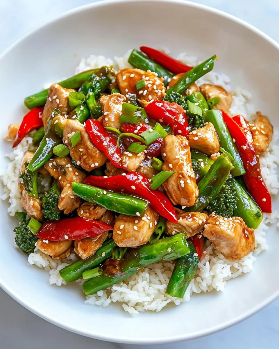 Teriyaki Chicken Stir Fry