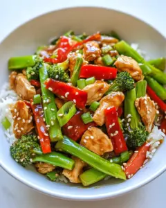 Teriyaki Chicken Stir Fry