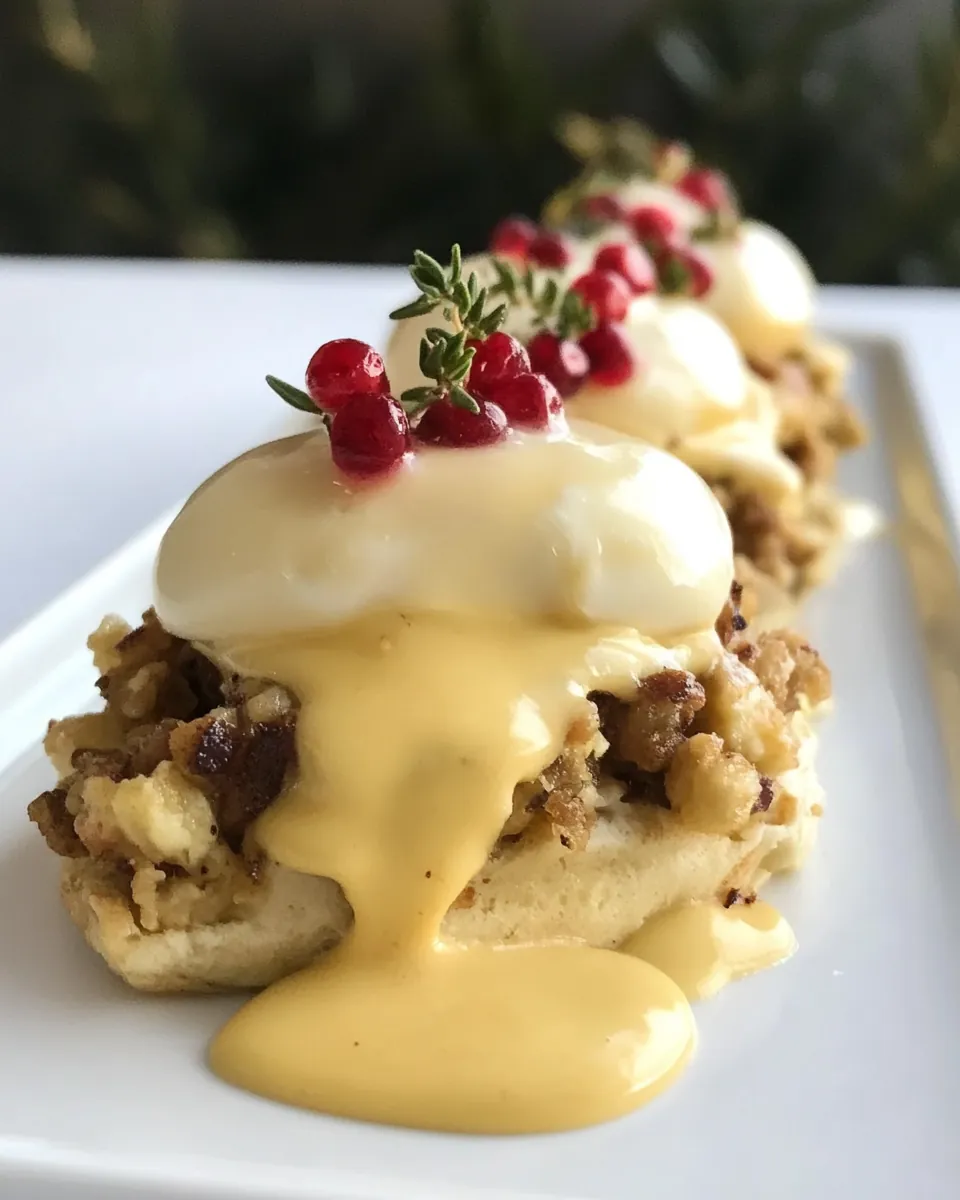Thanksgiving Eggs Benedict
