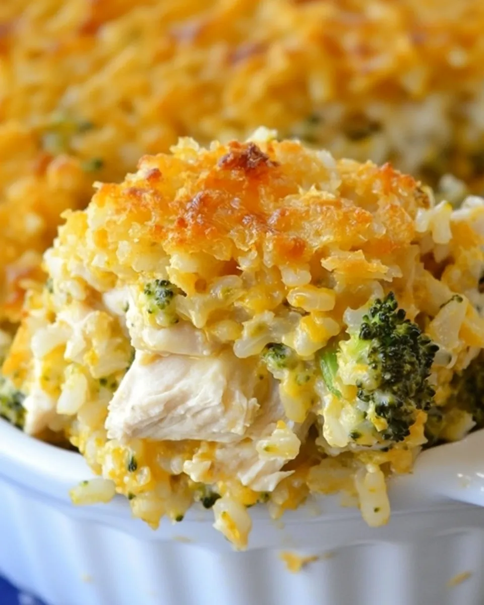Chicken Broccoli Rice Casserole