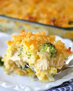 Chicken Broccoli Rice Casserole