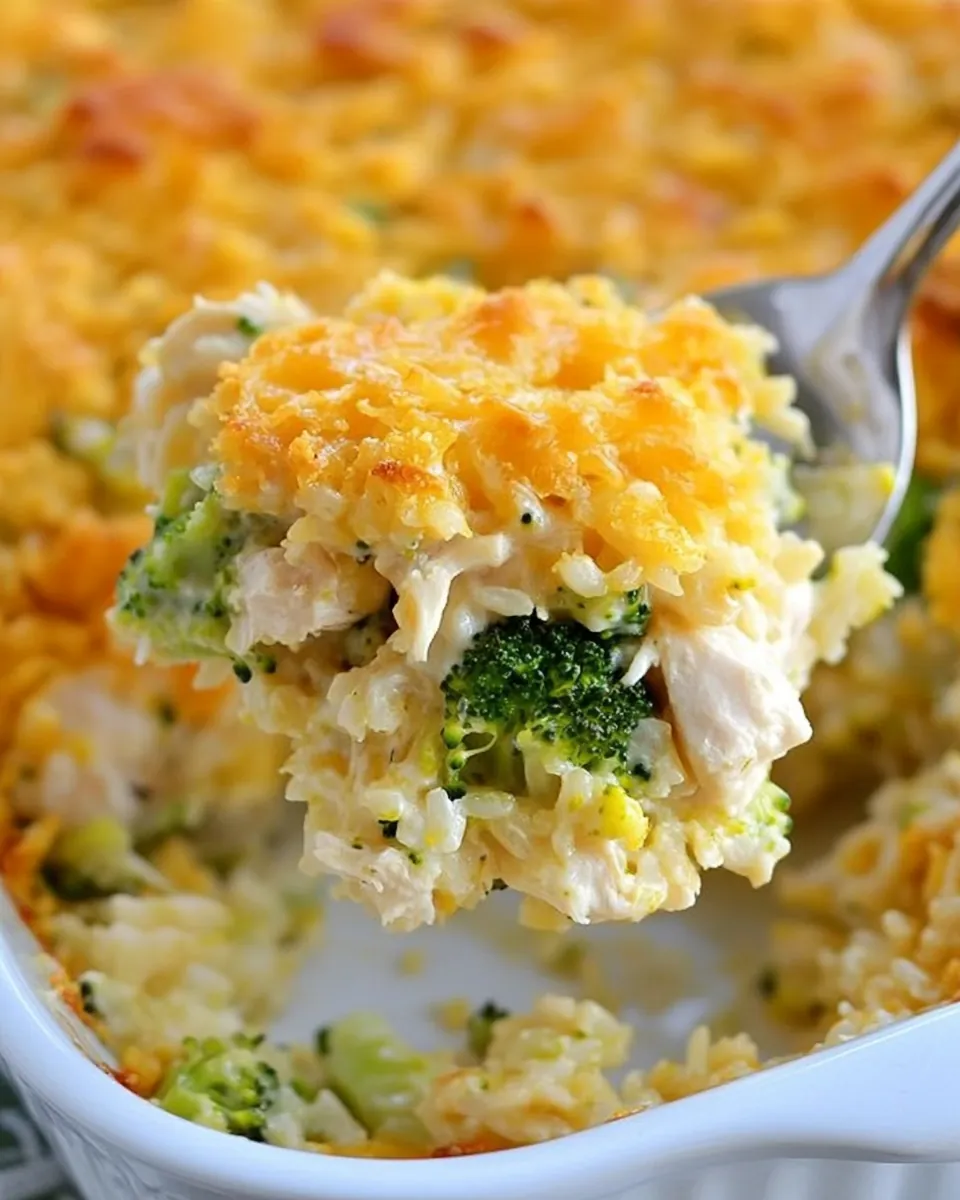 Chicken Broccoli Rice Casserole