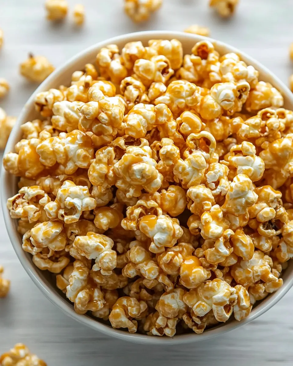 Caramel Corn Recipe