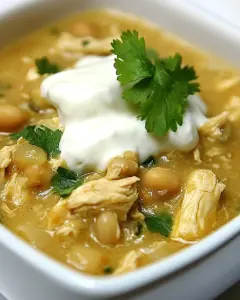Slow Cooker White Bean Chicken Chili