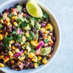 Three Bean Mexican Corn Black Bean Salad