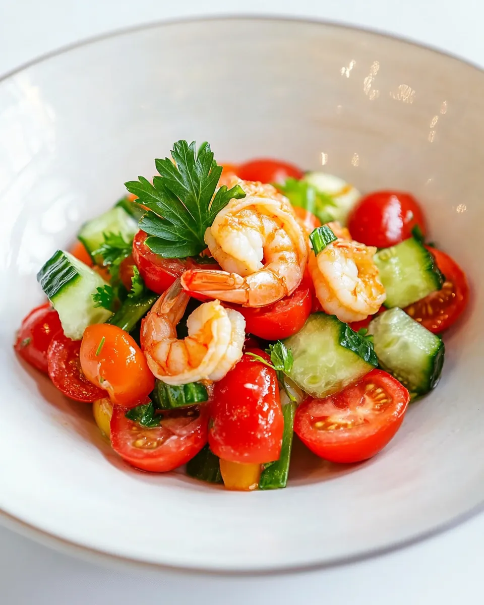 Tomato Shrimp Salad