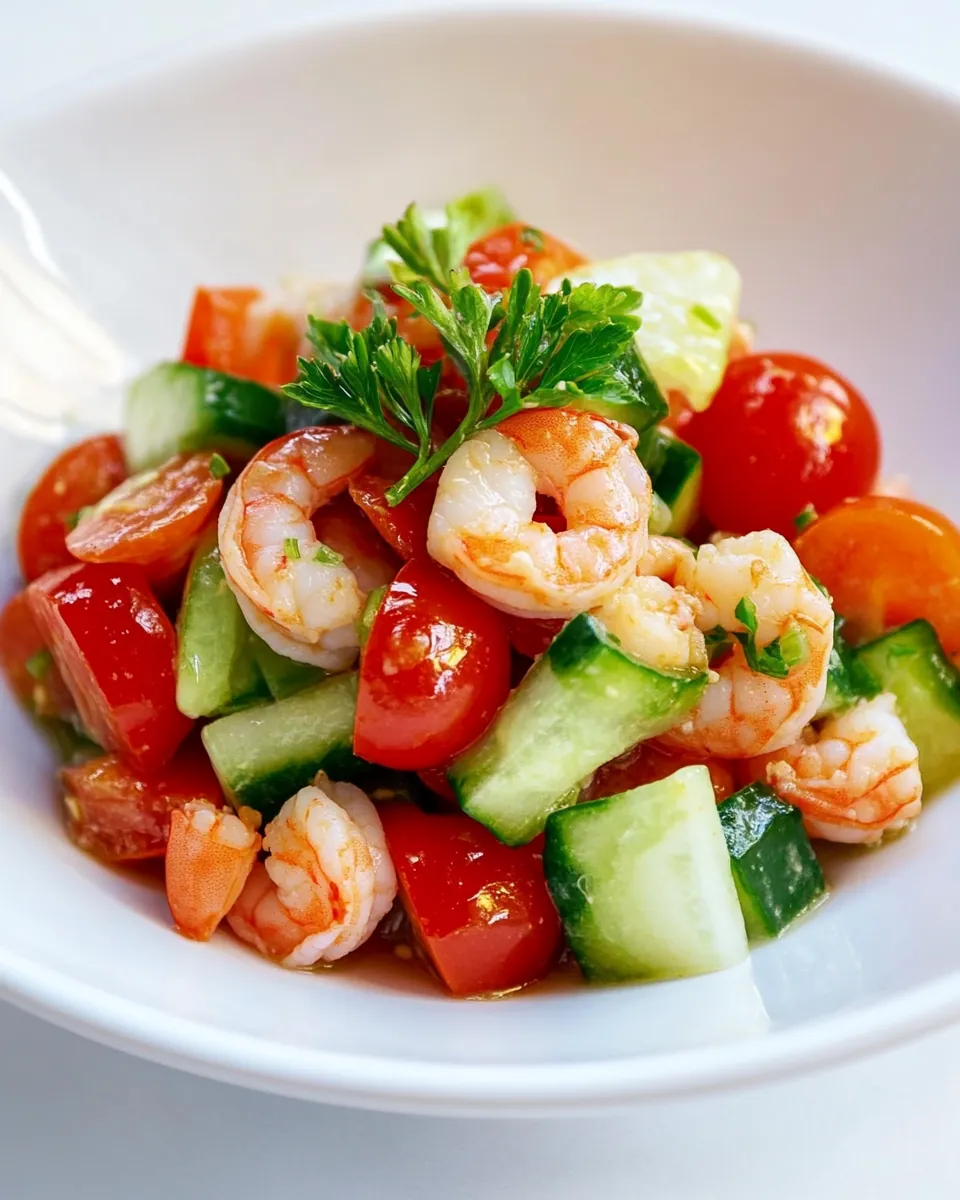 Tomato Shrimp Salad