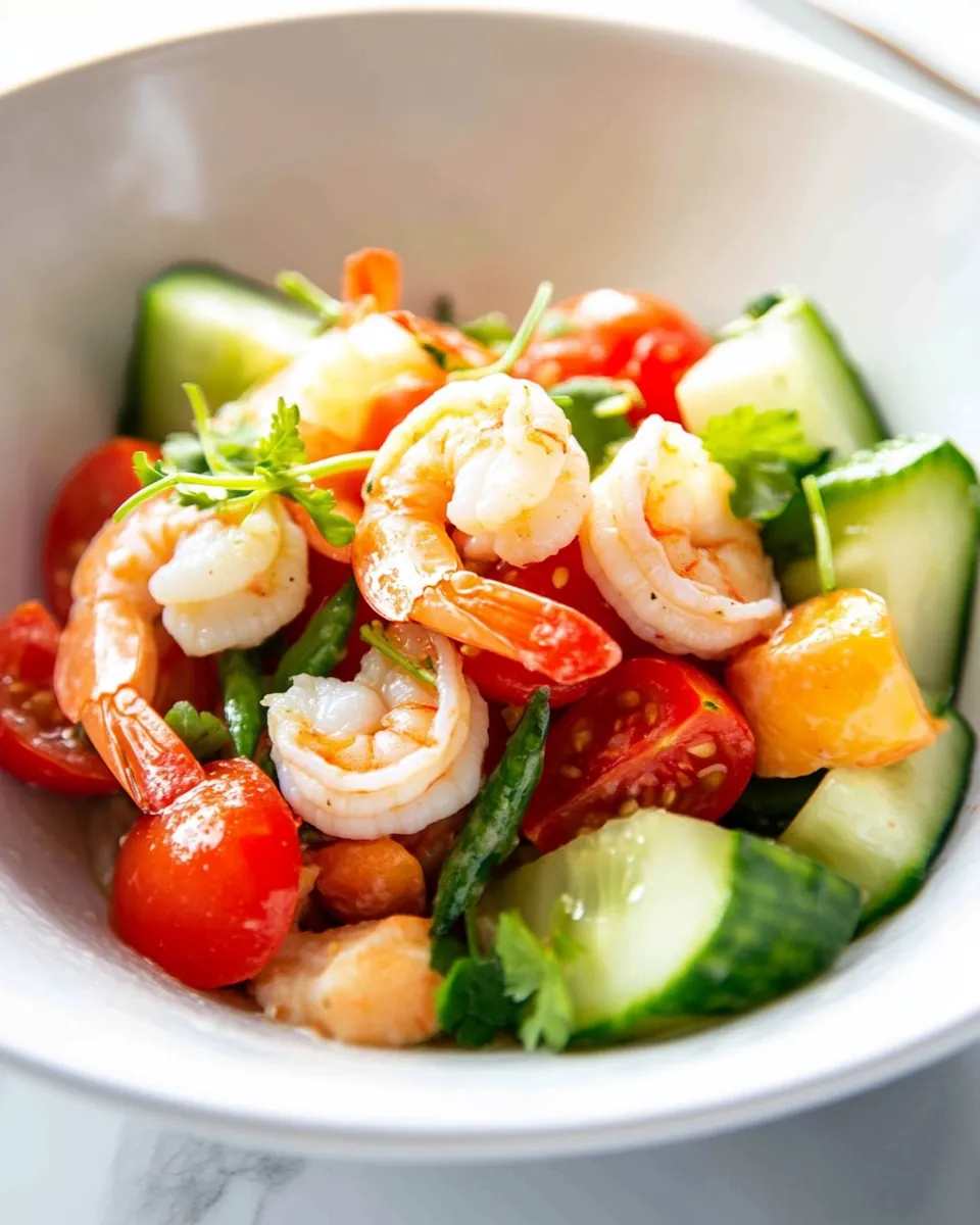 Tomato Shrimp Salad