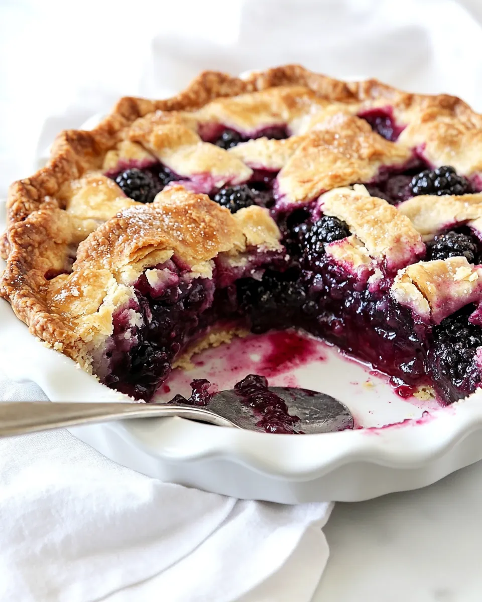 Triple Berry Pie