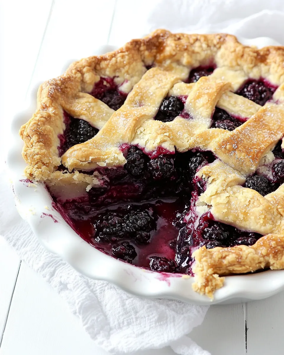 Triple Berry Pie