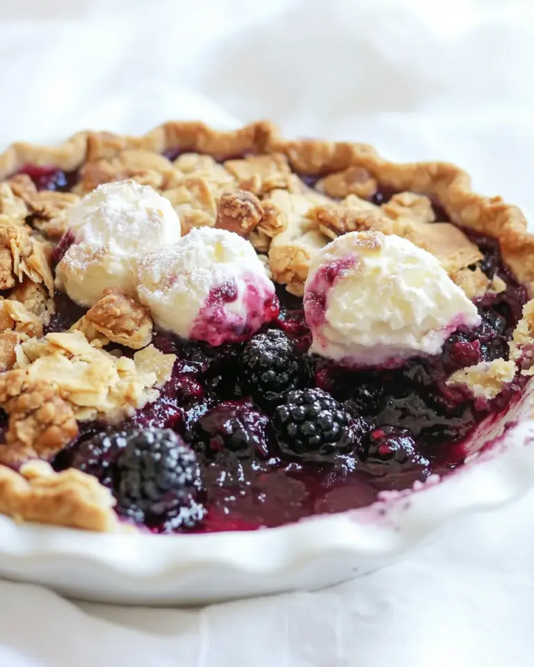 Triple Berry Pie