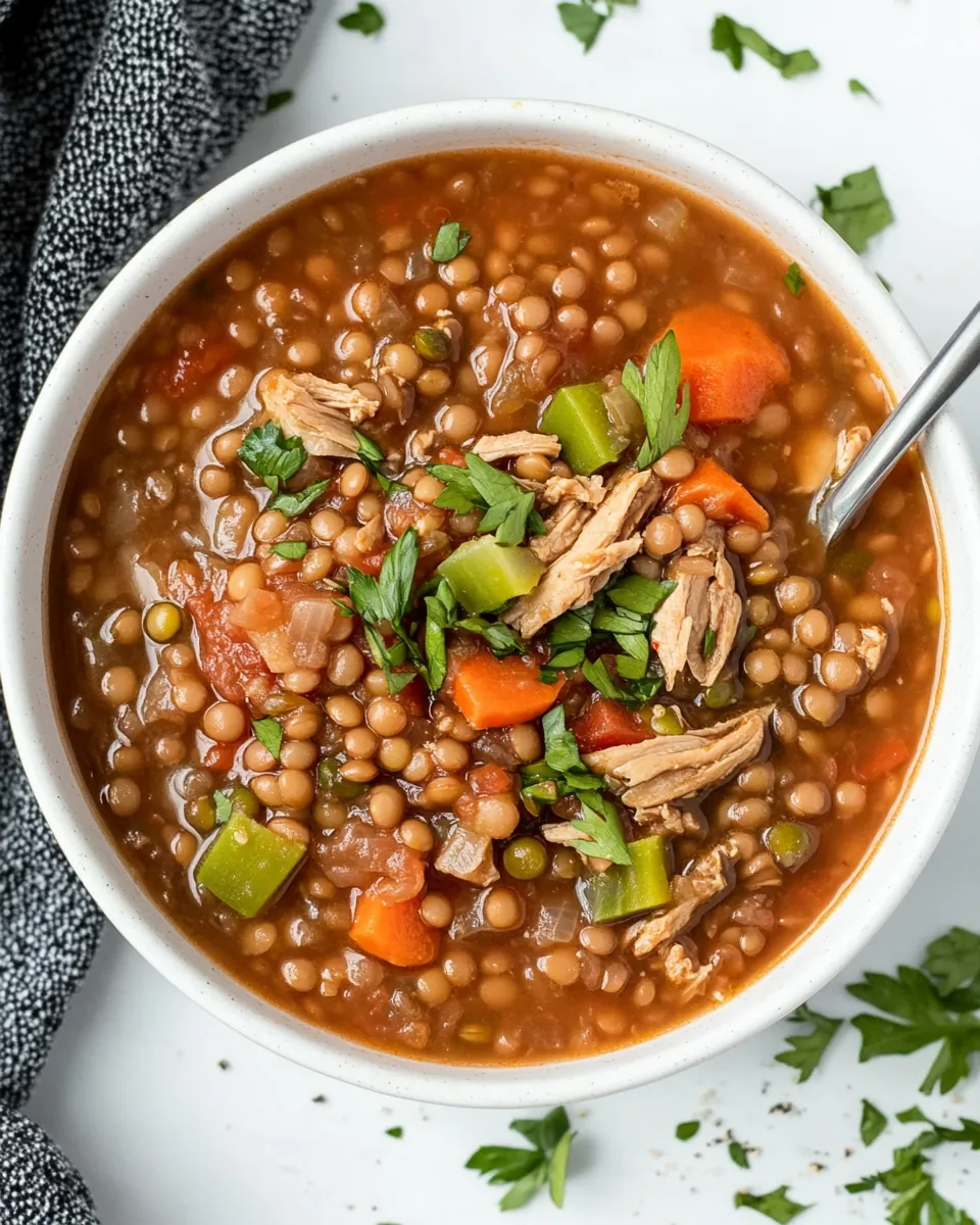 Turkey Lentil Soup