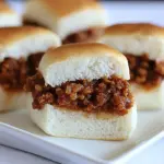 Turkey Sloppy Joe Sliders