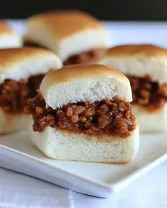 Turkey Sloppy Joe Sliders