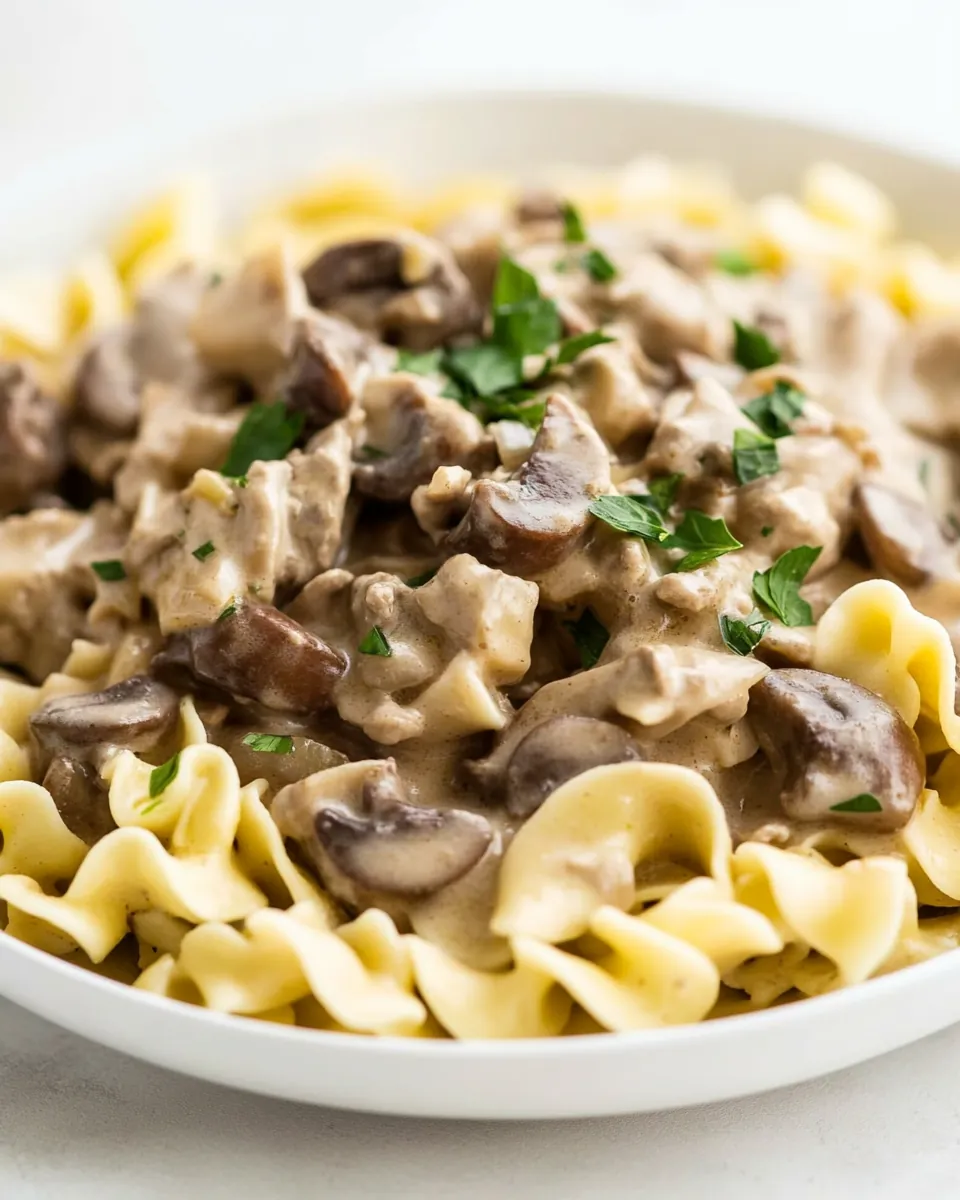 Turkey Stroganoff