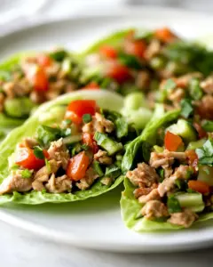 Turkey Taco Lettuce Wraps