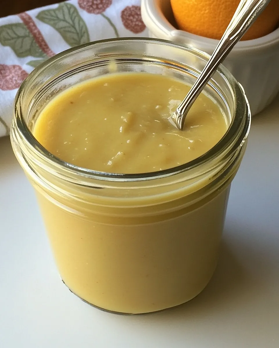 Valencia Orange Curd