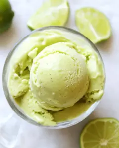 Vegan Key Lime Ice Cream