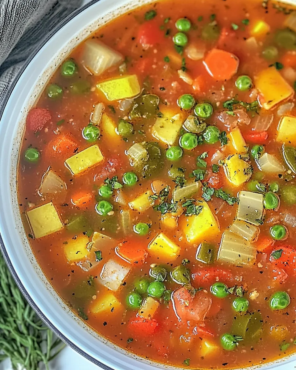 Vegetable Soup
