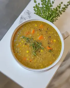 Vegetarian Split Pea Soup