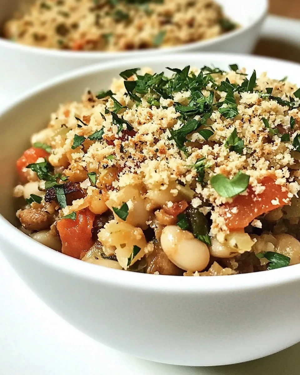 Vegetarian White Bean Cassoulet