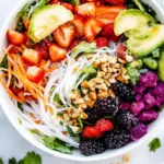 Vietnamese Rice Noodle Salad Bowls
