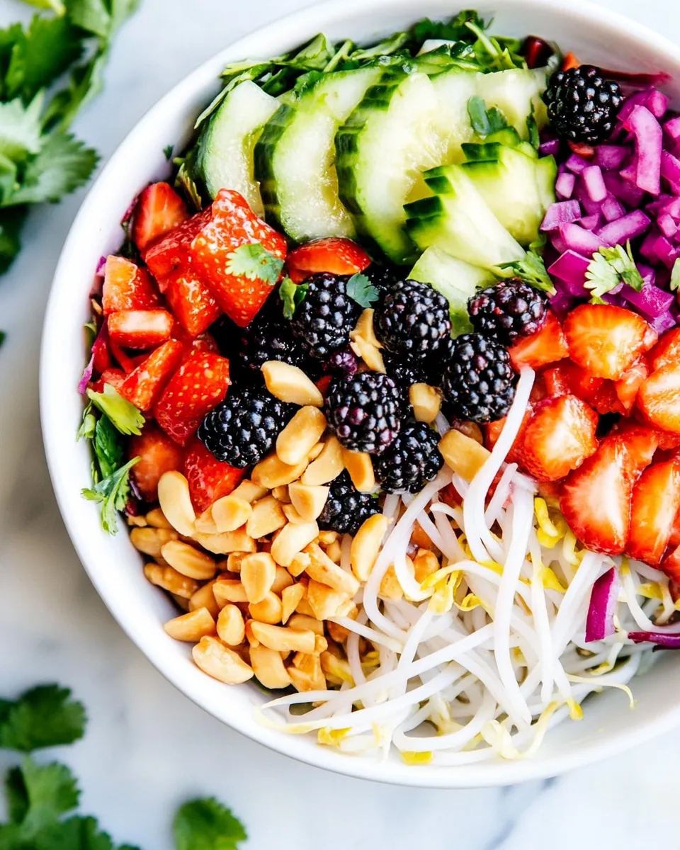 Vietnamese Rice Noodle Salad Bowls