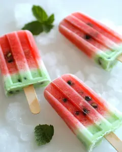 Watermelon Ice Pops