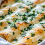 White Chicken Enchiladas
