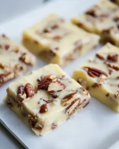 White Chocolate Pecan Candy