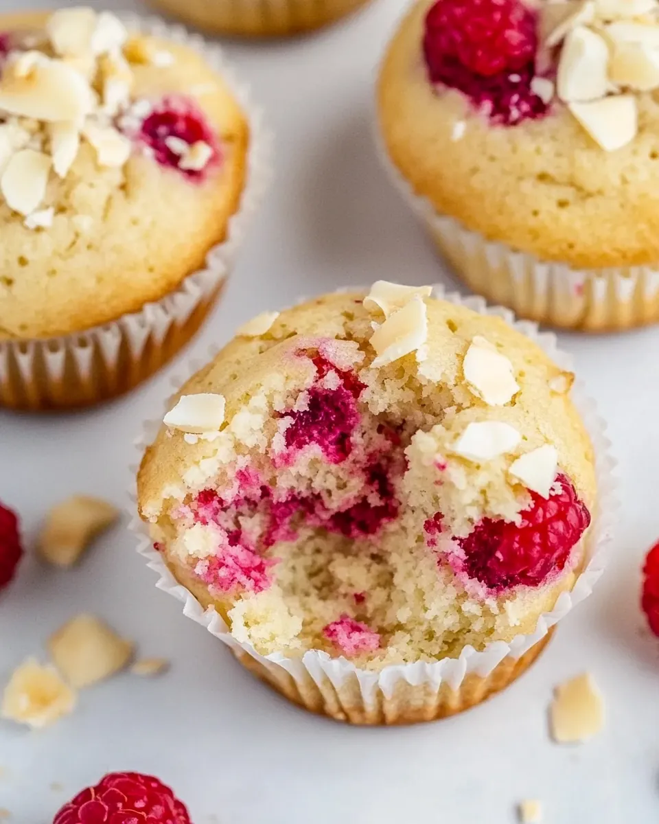 White Chocolate Raspberry Muffins
