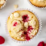 White Chocolate Raspberry Muffins