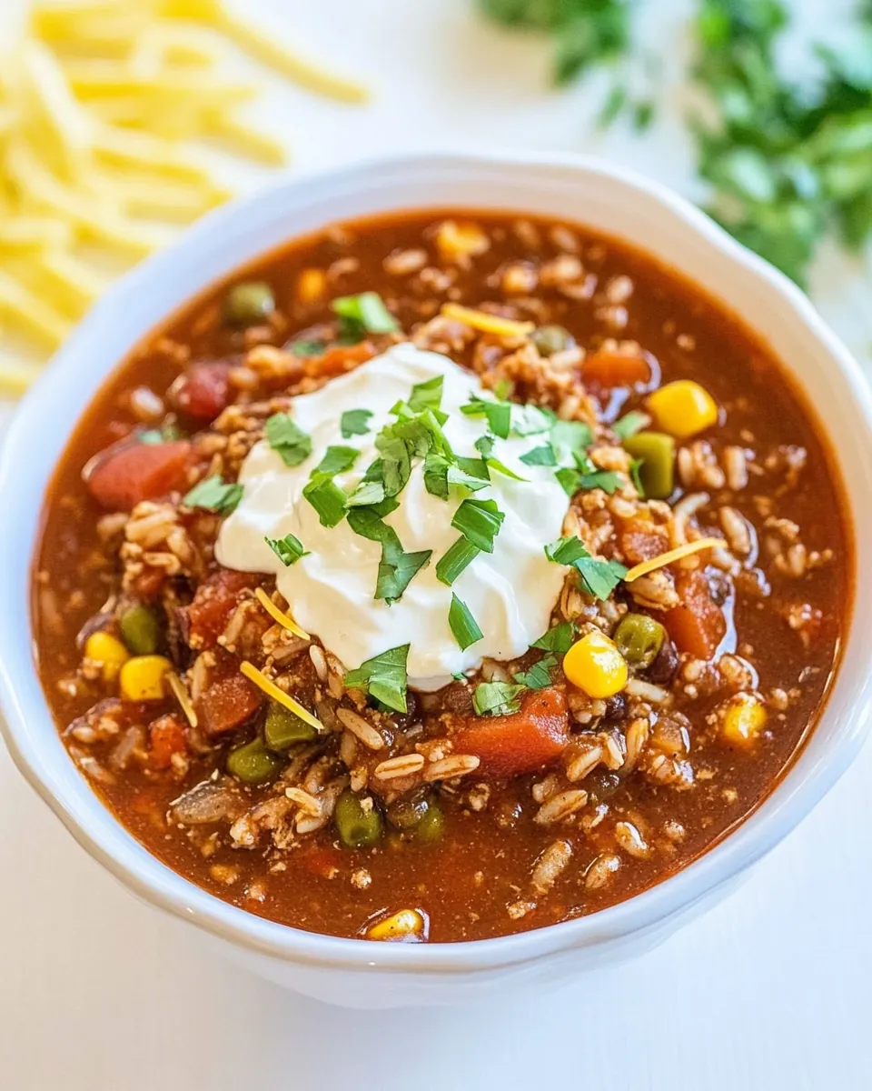 Wild Rice Turkey Chili